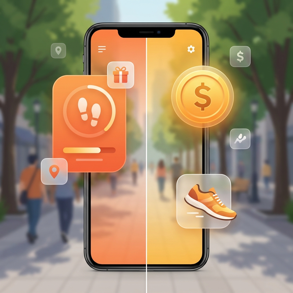 Top 3 des applications pour gagner de l'argent en marchant